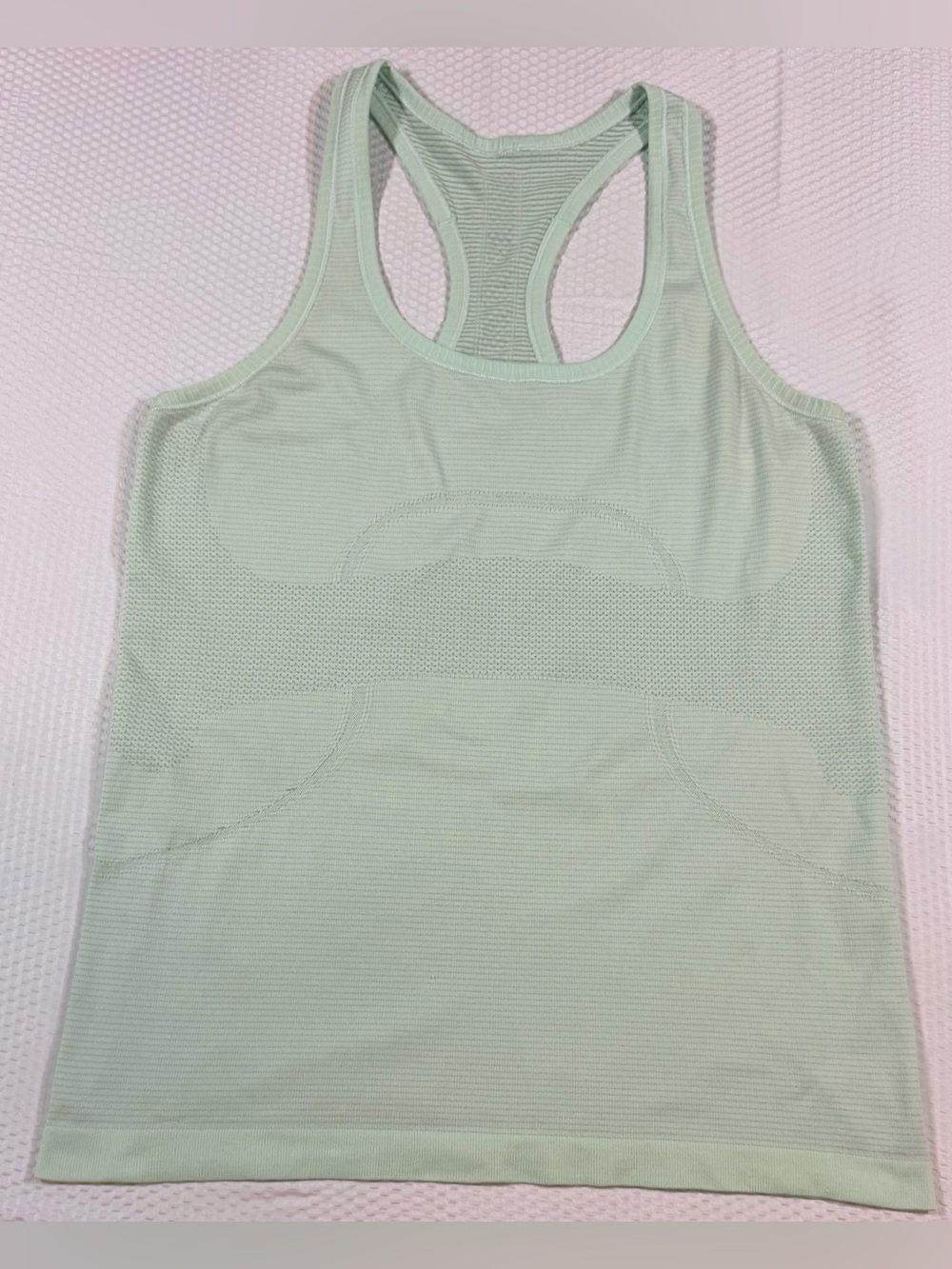 Lululemon Swiftly Tech Racerback Tank Women’s 10 Mint Green Seamless Running